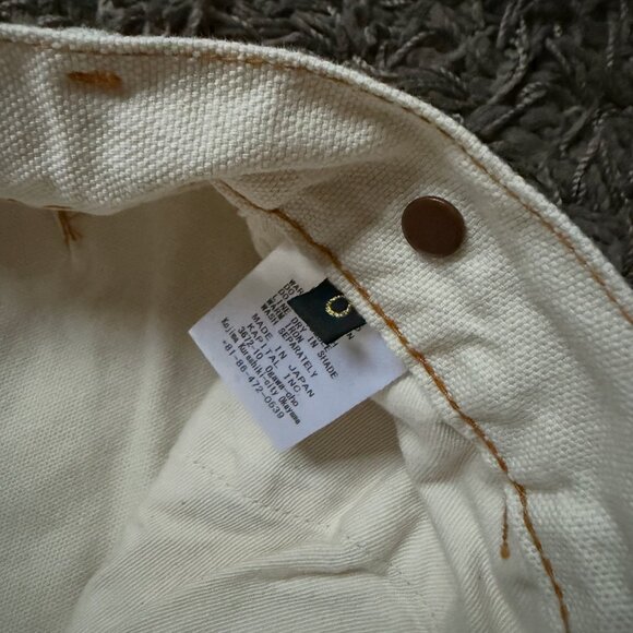 KAPITAL Lumber Straight-Leg Embroidered Cotton-Canvas Cargo Trousers - Picture 4 of 7